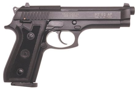 Taurus PT92 9mm pistol review of the operation, dependability and durability of the gun