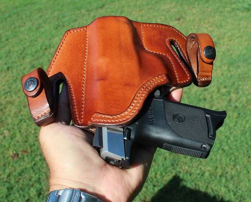 Front Line Tuckable Holster In Hand