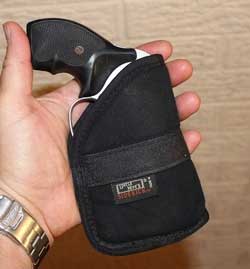 J-Frame Revolver in a pouch