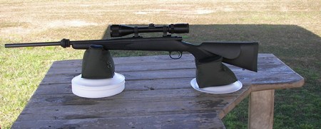 Remington 700 ADL .279 Winchester set up on support bags