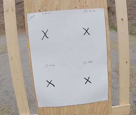 ammo comparison target