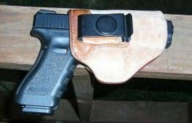 GLOCK 22 in iwb holster