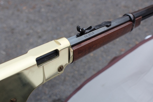 The Henry Lever Action 22 Rifle Golden Boy Edition