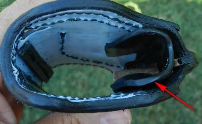 Front Line Holster With Teflon Insert
