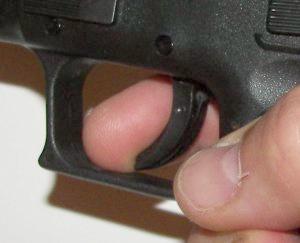 Finger Placement On A Pistol Trigger