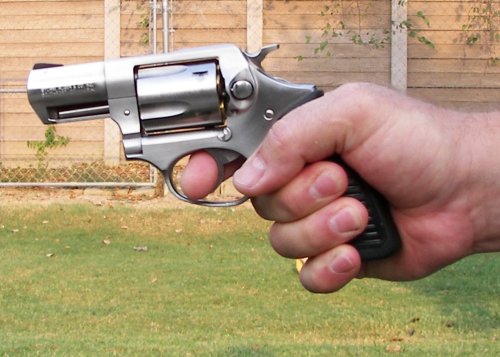 Correct One-Hand Grip On A Revolver Correct One-Hand Grip On A Revolver