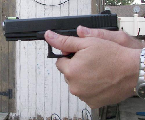 Correct Competition Grip On A Pistol