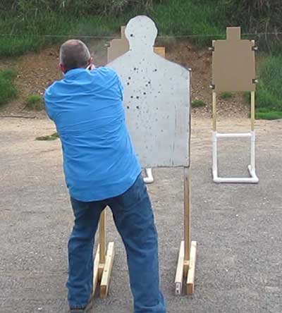 cover and shoot silhouette training