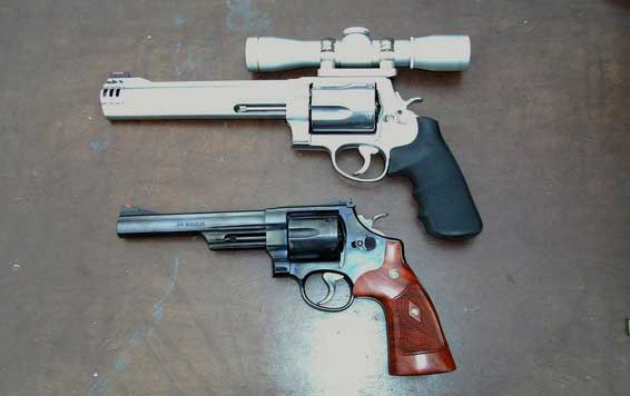 Smith and Wesson 500 Magnum Compared to Model 29