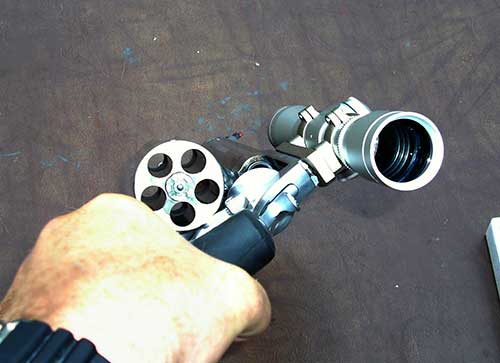 S&W 500 Magnum Cylinder Open