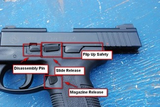 Taurus Millennium Pro PT140 Controls