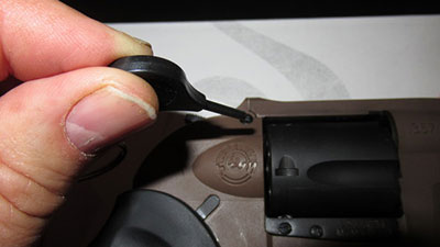 Taurus M605 Rear Sight Adjustment Picture