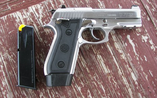 Side view of the Taurus PT917 CS