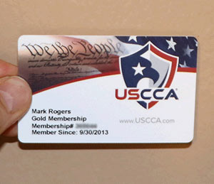 USCCA Membership Card