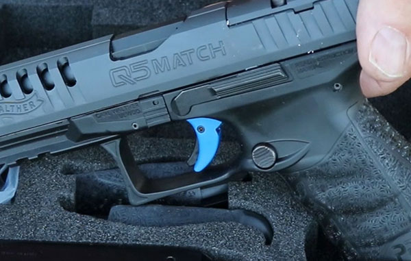 Walther PPQ Q5 Match pistol trigger
