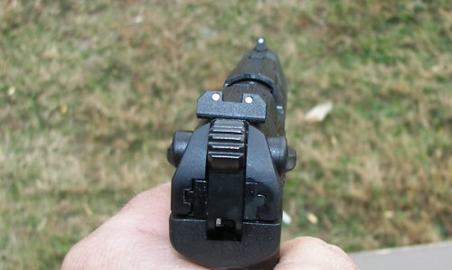 Walther P22 sight picture