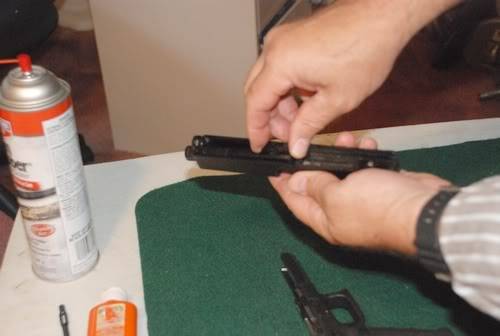 Reinserting a GLOCK Barrel in The Slide