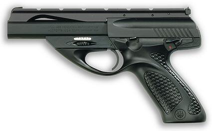Beretta Neos .22 semi auto pistol description and review of this space age looking handgun.