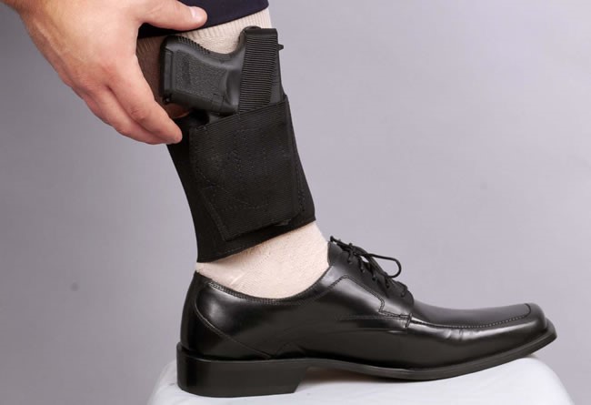 Elastic with Velcro Ankle Holster