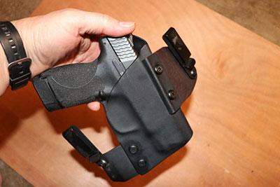 Clinger Holster With S&W Shield For CCW