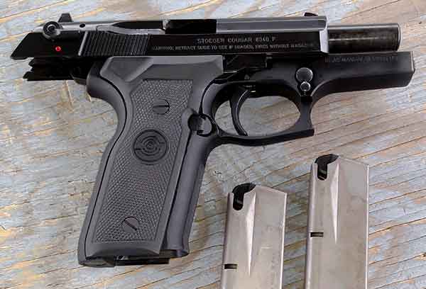 Stoeger Cougar .40 Cal Handgun Open Slide