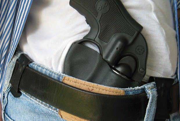 Ruger LCR In IWB Concealment Holster