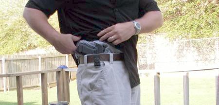 concealed handgun picture