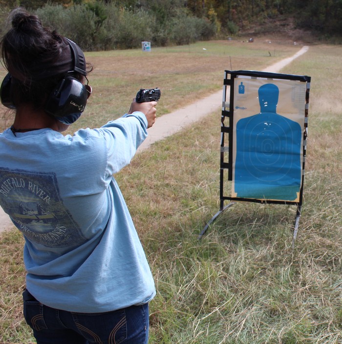 defensive pistol practice