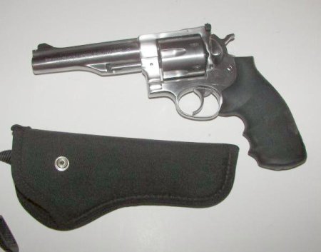 Stainless Steel Ruger Redhawk with 6 inch barrel picture