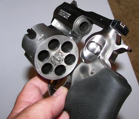 Ruger Alaskan .44 Magnum open Six Shot Cylinder