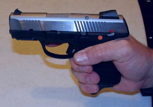 Ruger SR9C In Hand