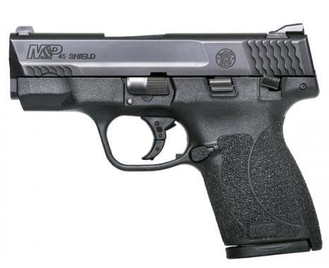 Smith and Wesson Shield in 9mm, .40 S&W, or .45 ACP