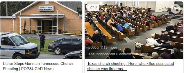 stop church shootings