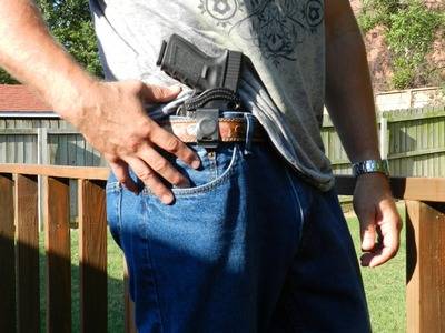 Front Line Holster for GLOCK In Waistband